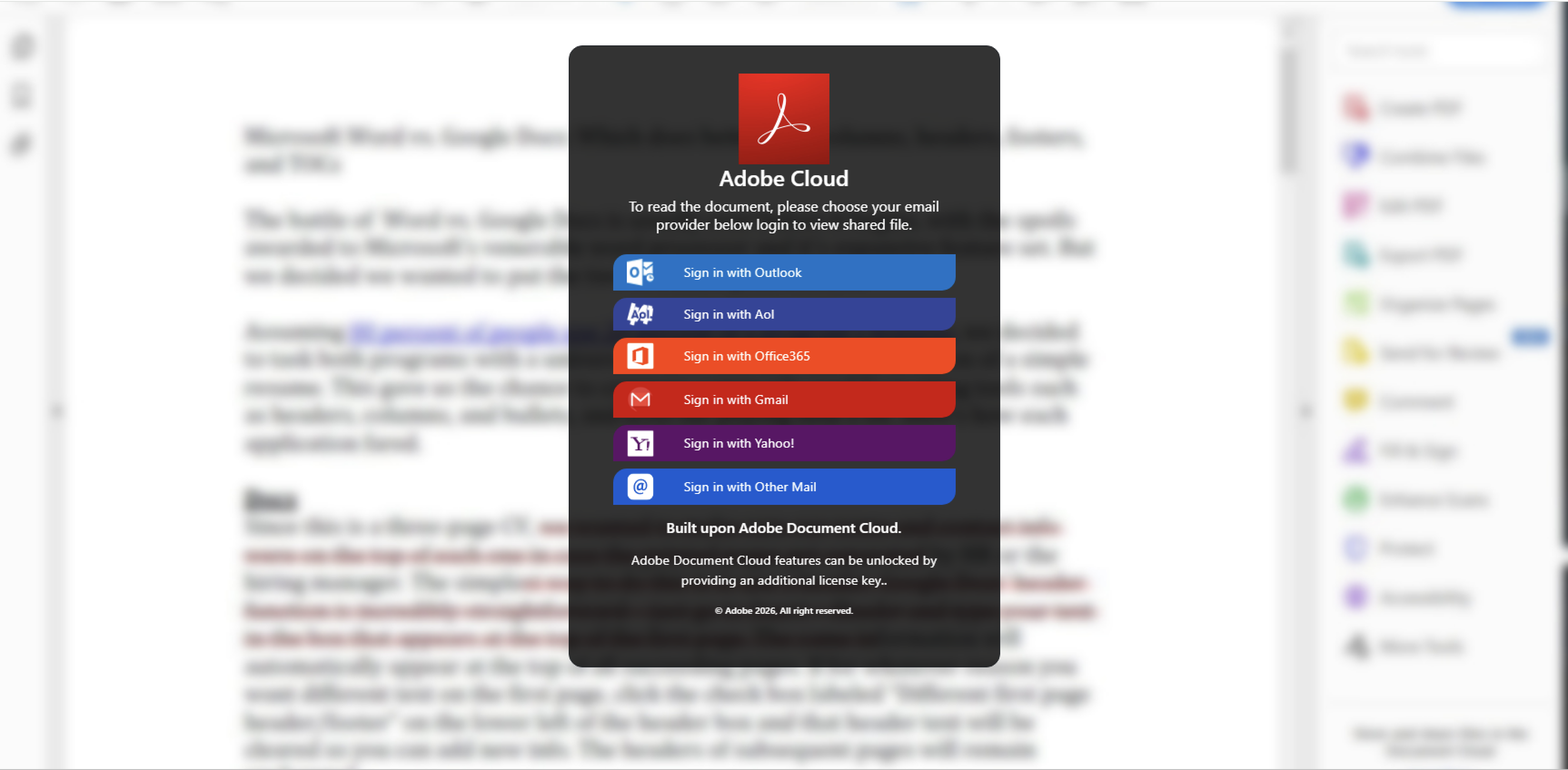 Adobe Cloud